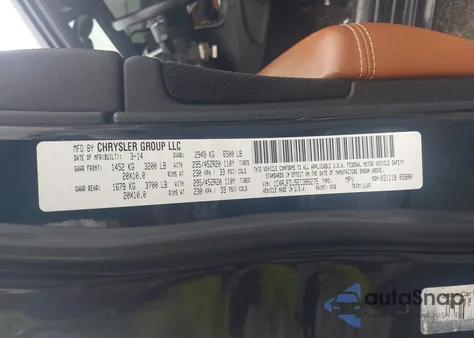 2014 Jeep Grand Cherokee Srt8 from USA, damaged, VIN 1C4RJFDJ5EC395275